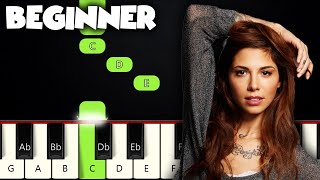 A Thousand Years  Christina Perri  BEGINNER PIANO TUTORIAL  SHEET MUSIC by Betacustic [upl. by Keligot]