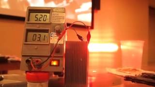 5W 650nm Cmount diode test [upl. by Eenrahc]