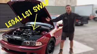 ENGINEERING LS SWAP IN AUSTRALIA E39 BMW WHAT YOU NEED TO KNOW [upl. by Baiss]