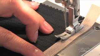 How to Sew a Hem Tape Finish  A Fashion Design Lesson Preview [upl. by Terencio479]