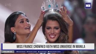 Miss Universe 2016 is Miss France [upl. by Cornela]