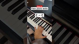 HT Easy Peasy 🤝 pianototurial pianosong pianotune music skills fake shorts [upl. by Ciredec]