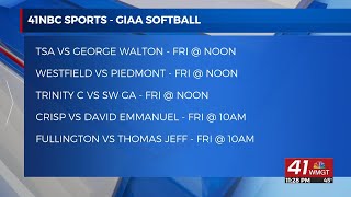 GIAA Highschool Girls Softball Schedule amp Scores [upl. by Tebor153]