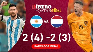 ¡MESSI y ARGENTINA en semifinales ✅ DIBU MARTÍNEZ HÉROE  Mundial Qatar 2022  Reacción LÍBERO [upl. by Elagiba350]