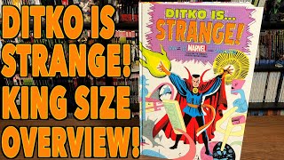 Ditko is Strange King Size Hardcover Overview [upl. by Anesor868]