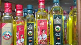 olive oil review অলিভ অয়েল ব্যবহার করার উপকারী এবং কোনটার দাম কেমন বিস্তারিত ভিডিওতে দেখে নিন [upl. by Waly]