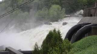 Lamoille River Vermont Flooding [upl. by Tirrell838]