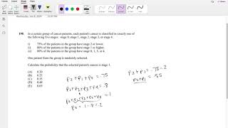 SOA Exam P Question 198  Law of Total probability [upl. by Ailahk364]