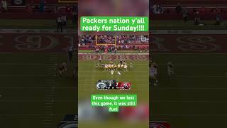 Packers versus 49ers is always 🔥 packers football nfl 49ers greenbaypackers edits gopackgo [upl. by Browning861]