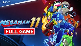 Mega Man 11  PS5 Full Game Walkthrough [upl. by Aehtrod]