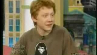 2002 Rupert Grint and Emma Watson on the Caroline Rhea Show [upl. by Eceerahs]