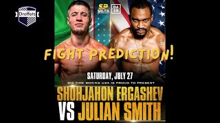 Shohjahon Ergashev vs Julian Smith Fight Prediction [upl. by Acyssej289]