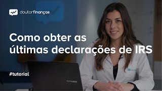 Como obter declaração de IRS dos anos anteriores [upl. by Marpet]