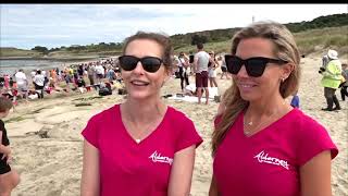 Alderney Week 2024 sandcastle competition BBC Channel Islands Evening News 06082024 [upl. by Carolina]