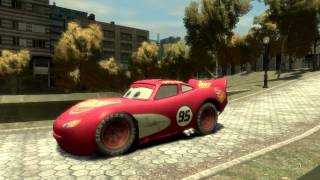 Lighting McQueen In GTA IV [upl. by Juna]