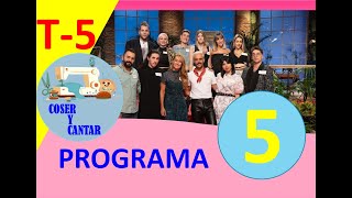 MAESTROS DE LA COSTURA TEMPORADA 5  PROGRAMA 5 COMPLETO [upl. by Norit]