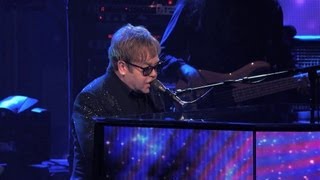 Sir Elton John greets the Rocket Men [upl. by Nohtan883]