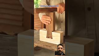 Encastre perfecto sin pegamento woodworking carpenter hackslife tips de carpinteria [upl. by Tiduj]