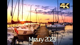 4K Mazury z lotu ptaka Masurian Lakes in Poland [upl. by Geraint]