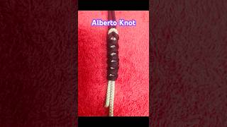 How to tie a Alberto knot Essential knot knot diy shorts skills how knottutorial rope [upl. by Yeldua]