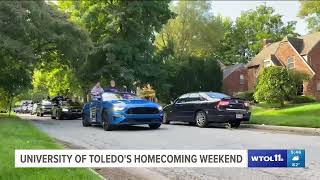 WTOL 11 University of Toledos Homecoming Weekend [upl. by Ruscher]