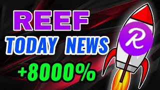 Reef coin Urgent News Today Reef finance Price Prediction Today [upl. by Lehcem]