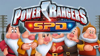 Seven Dwarfs SPD Kingdom Hearts  Power Rangers SPD Theme Parody [upl. by Ateuqram]