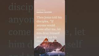 You must take up your cross and deny yourself christianity jesus faith bibleverse [upl. by Oeak]