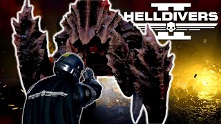 HELLDIVERS 2  Getting Stomped and Crushed By Giant Bugs for a Living [upl. by Nahraf]