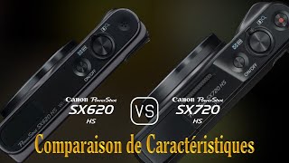 Canon PowerShot SX620 HS vs Canon PowerShot SX720 HS Une Comparaison de Caractéristiques [upl. by Ahsaetal]