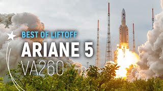 Flight VA260  Ariane 5 Best of Liftoff  Arianespace [upl. by Anedal]