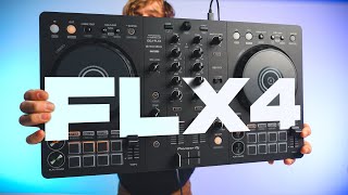 Pioneer DJ DDJFLX4 Review  The BEST BEGINNER DJ Controller [upl. by Omoj]