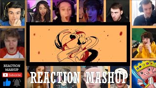 Reaction Mashup  Dream SMP Members React to SADist quotHog Huntquot Animation [upl. by Lurline]