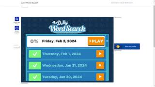 AI solve USA Today the Daily Word Search  222024 [upl. by Elwira512]