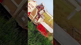 Game harvester rice cutting Pani [upl. by Neeloj]