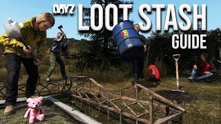 How to STASH LOOT in DayZ  Beginners Tips amp Tricks [upl. by Kall]