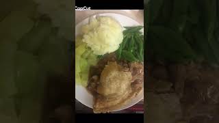 Steak Pudding with vegetable shortvideoyummyfoodtrendingviralvideoyummyshortsvideofood [upl. by Asilak588]