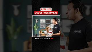 Use of Polynomial in Real Life maths shorts [upl. by Josias426]