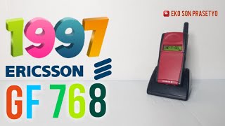 ERICSSON GF 768 OLD PHONE  HP JADUL INDONESIA [upl. by Rennob]