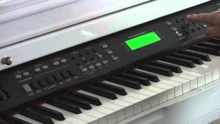 Samick Digital SG450 OTS STS and Sound Selection [upl. by Ytsirc]