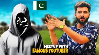 I MET PAKISTANS 🇵🇰 BIGGEST YOUTUBER [upl. by Ahsilak108]