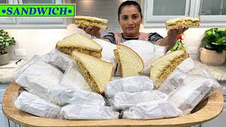 Como hacer sandwich de pollo  😋😱 ATENCION PRINCIPIANTES [upl. by Vassili]