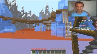 Minecraft Mini Igre 1  Turf wars prvi put  facecam [upl. by Bonis]