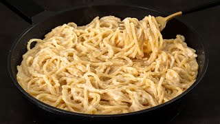 Die leckerste Pasta in 10 Minuten Ein einfaches und köstliches Rezept für Pasta in cremiger Sauce [upl. by Nyrac516]