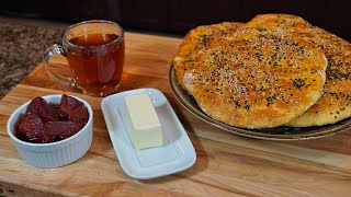 Homemade Einkorn Flatbread  Einkorn Bread  IranianPersian Bread  Iranian Food  ENG SUB [upl. by Dlaregztif]