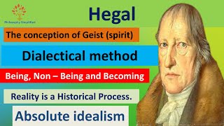 Hegel  Geist  Dialectical Method  Absolute Idealism  Philosophy Simplified [upl. by Manning391]