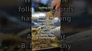 Spelling Time 564 spelling englishlearning englishvocabulary questions quiz [upl. by Oxford795]