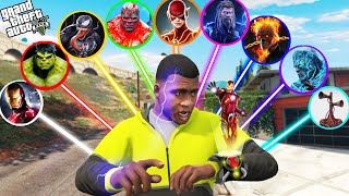 GTA 5  Franklin Try New Avengers Watch To join Avengers in GTA 5  GTA 5 Mods [upl. by Ozne]