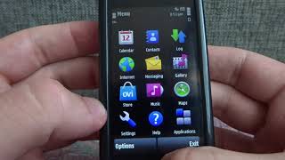 Nokia 5800 XpressMusic RM356 incoming call [upl. by Airat]