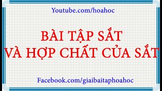 Trong quá trình bảo quản một mẫu muối FeSO47H2O có khối lượng m gam bị oxi hóa bởi oxi không khí [upl. by Fortunia251]